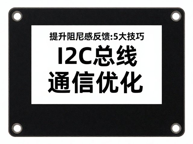 触控面板I2C总线通信优化,提升阻尼感反馈的5大技巧
