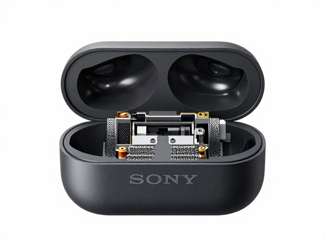 Sony WF-1000XM4充电仓外壳拆解，揭秘法拉第笼屏蔽结构