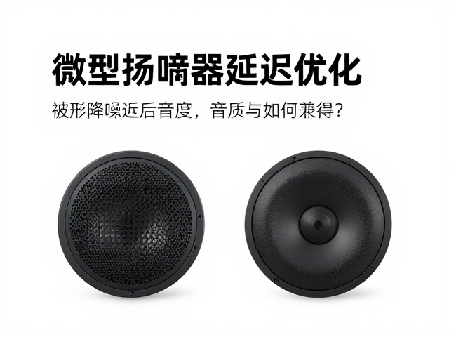 微型扬声器延迟优化,被物理降噪后,音质与低延迟如何兼得?