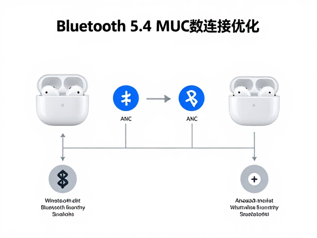 Bluetooth 5.4多连接优化，ANC数据通道如何提升蓝牙音频传输质量？