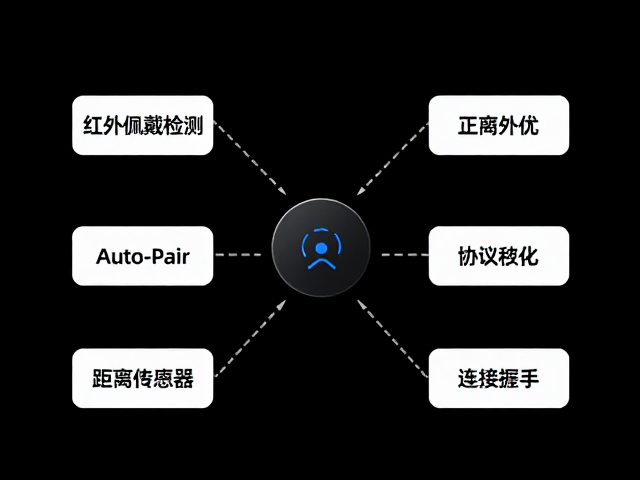 红外佩戴检测与Auto-pair，距离传感器如何实现秒连