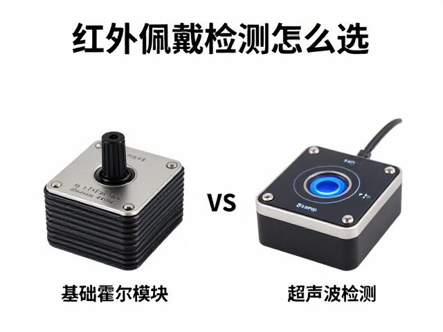 红外佩戴检测怎么选？对比基础霍尔模块低价优势与超声波检测