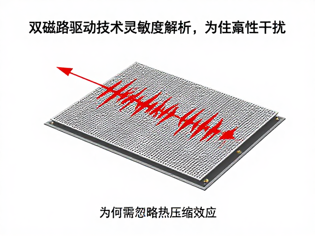双磁路驱动技术灵敏度解析，为何需忽略热压缩效应