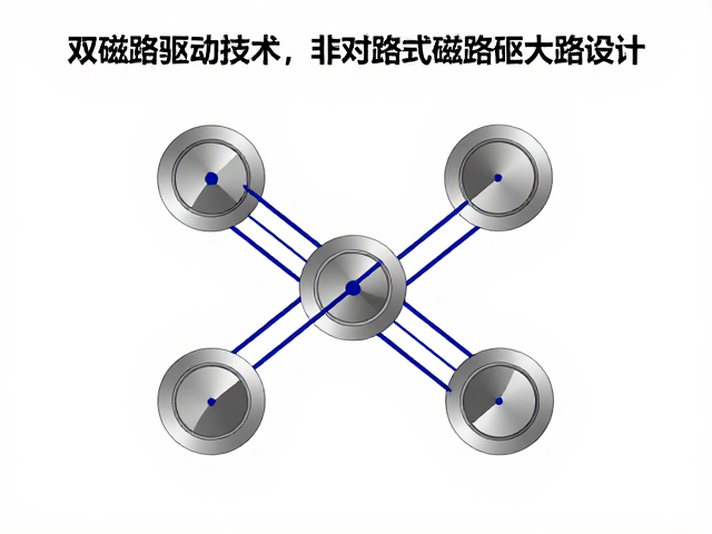 双磁路驱动技术，非对称式磁路设计如何提升高最大磁能积？
