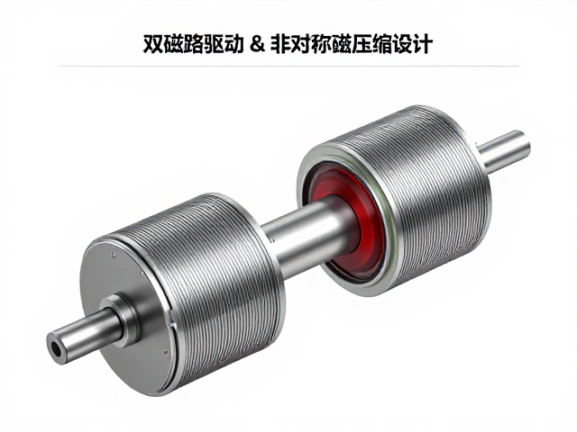 双磁路驱动与非对称磁路设计，忽略热压缩效应的优势