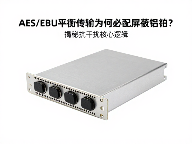 AES/EBU平衡传输为何必配屏蔽铝箔？揭秘抗干扰核心逻辑
