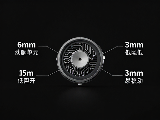 6mm动圈单元,低阻抗,3mm微型耳机易驱动方案解析
