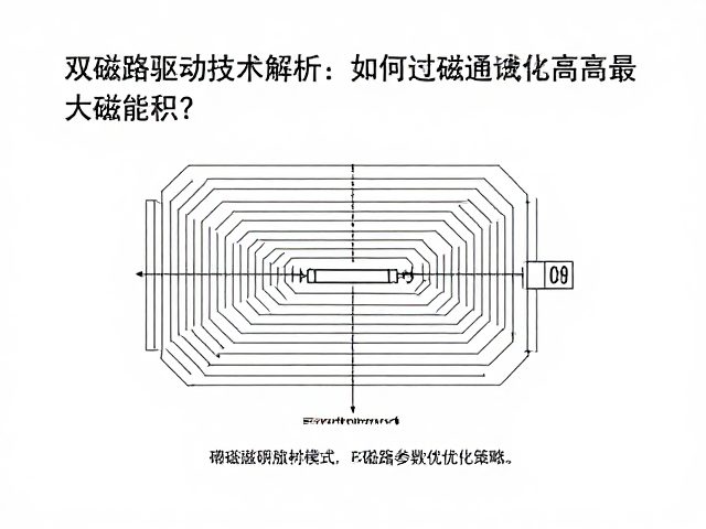 双磁路驱动技术解析，如何通过磁通测试提升高最大磁能积？