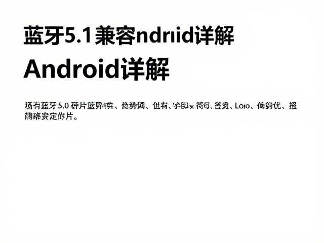 蓝牙5.1兼容Android详解，升级蓝牙5.0优势与连接稳定性分析