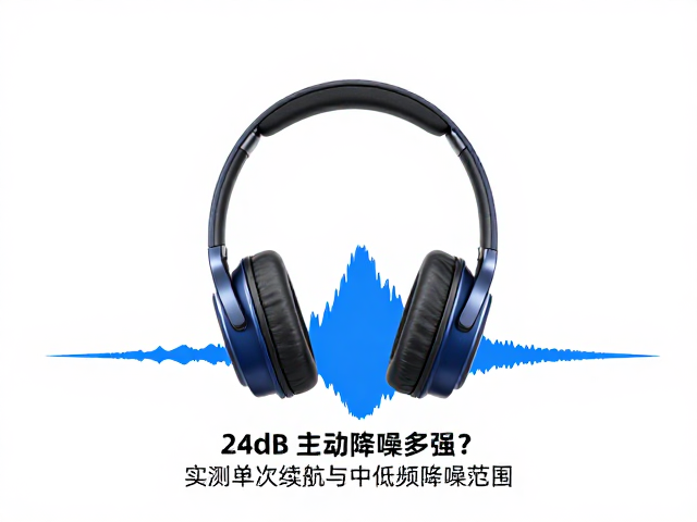 24dB主动降噪多强？实测单次续航与中低频降噪范围，数据揭秘