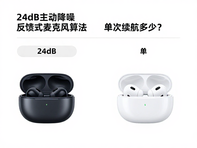 24dB主动降噪，反馈式麦克风算法，单次续航多久？实测揭秘