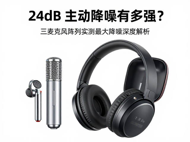 24dB主动降噪有多强？三麦克风阵列实测最大降噪深度解析