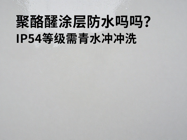 聚氨酯涂层防水吗？IP54等级需清水冲洗，养护指南来了