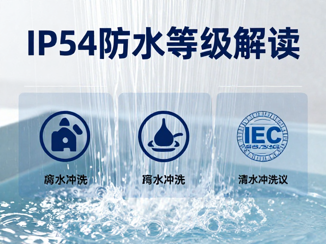 IP54防水等级解读，IEC 60529标准与清水冲洗建议