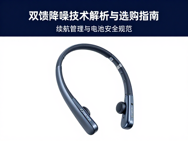 单耳4.7g轻量化颈挂式耳机，双馈降噪技术解析与选购指南