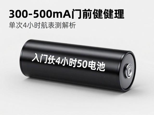 300-500mAh入门级电池配健康管理，单次4小时续航实测