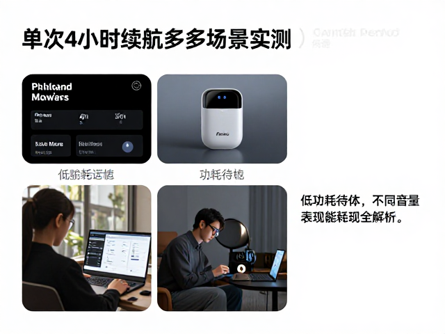 单次4小时续航多场景实测,低功耗待机与不同音量表现全解析