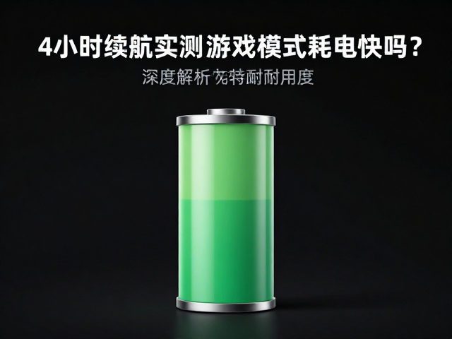 单次4小时续航实测,游戏模式耗电快吗?深度解析电池耐用度