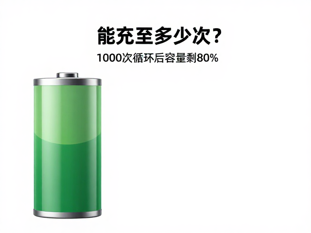 电池能充多少次？1000次循环后容量剩80%，4小时续航实测解析