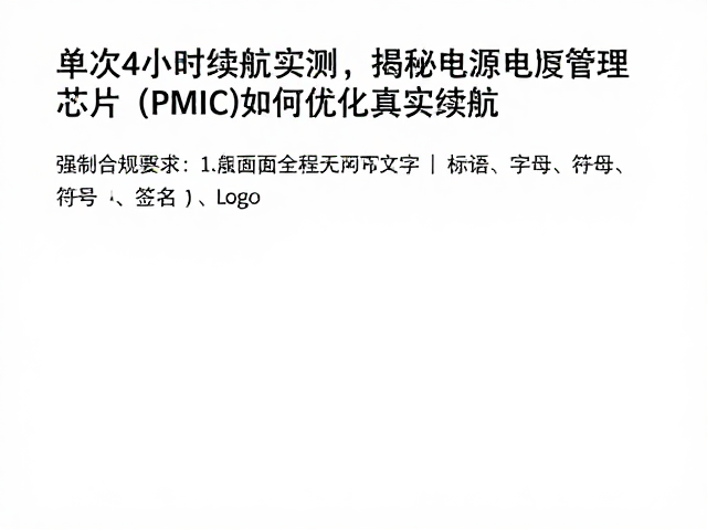 单次4小时续航实测，揭秘电源管理芯片(PMIC)如何优化真实续航