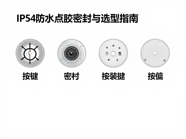 IP54防水，点胶密封，按键工艺封装详解与选型指南