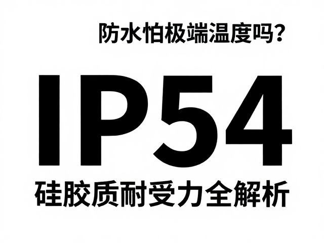 IP54防水怕极端温度吗？硅胶材质耐受力全解析