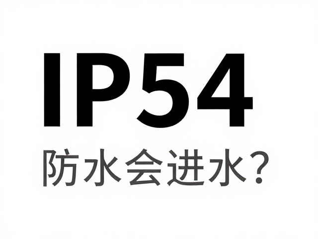 IP54防水会进水？硅胶密封圈长期浸泡影响大揭秘