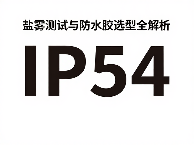 IP54防水等级怎么做?盐雾测试与防水胶选型全解析