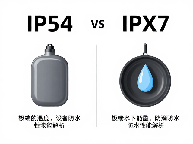 IP54与IPX7防水区别，极端温度下设备防水性能解析