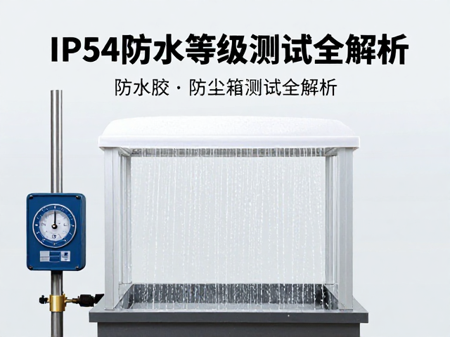 IP54防水等级怎么测？防水胶，防尘箱测试全解析