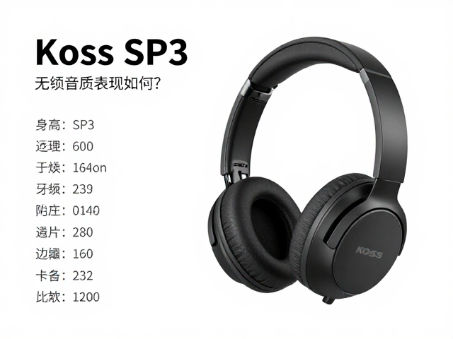 Koss SP3头戴耳机评测，无损音质表现如何？入门普及神器推荐