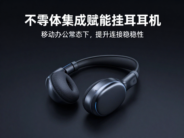 半导体集成赋能挂耳耳机，移动办公常态下的高清通话体验