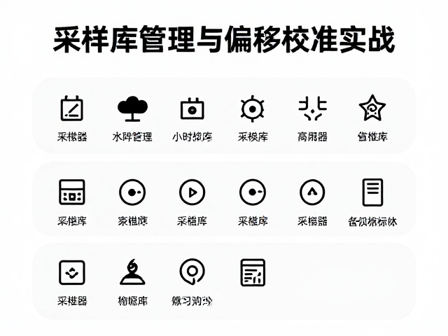 采样器硬件选型指南,采样库管理与偏移校准实战