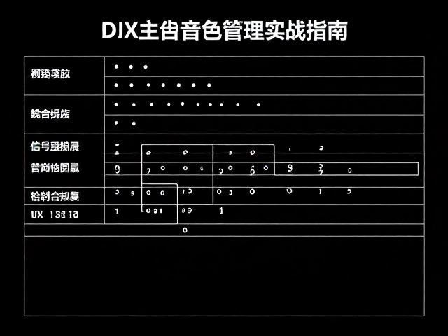 器乐比赛现场演奏,DMX灯光同步与主音位音色管理实战指南