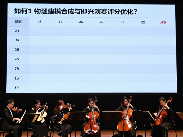 器乐比赛现场演奏如何用物理建模合成与即兴演奏评分优化?