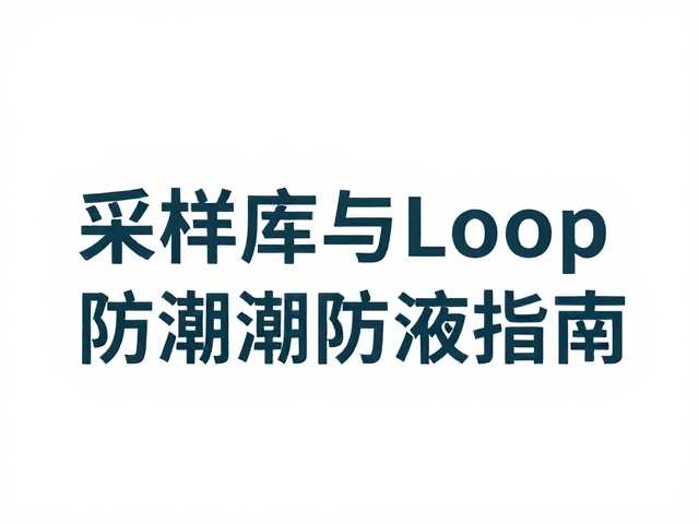 线材收纳避坑,采样库与Loop包防潮防液指南