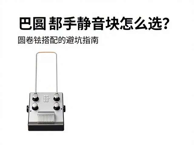 电贝司静音块怎么选?圆卷弦搭配表情踏板,新手避坑指南