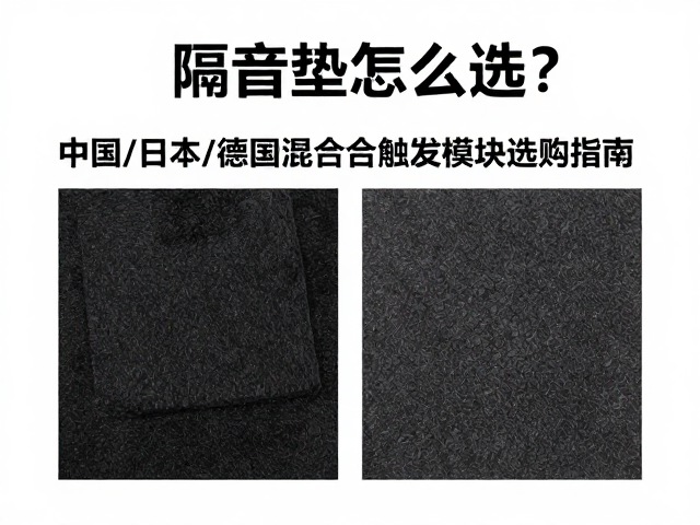 隔音垫怎么选?中国/日本/德国混合触发模块选购指南