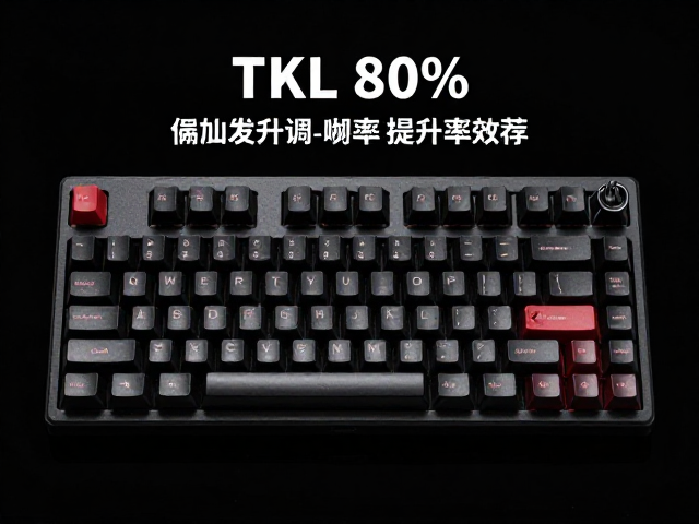 TKL 80% 机械键盘推荐，一体成型脚踏控制器提升效率