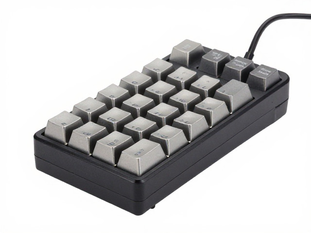 TKL 80% 脚踏控制器,金属键帽加持,效率与质感双提升