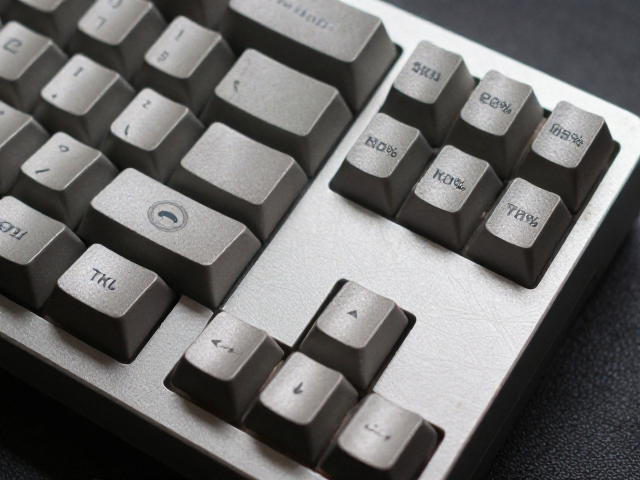 TKL 80% 脚踏控制器,金属键帽加持,效率与质感双提升