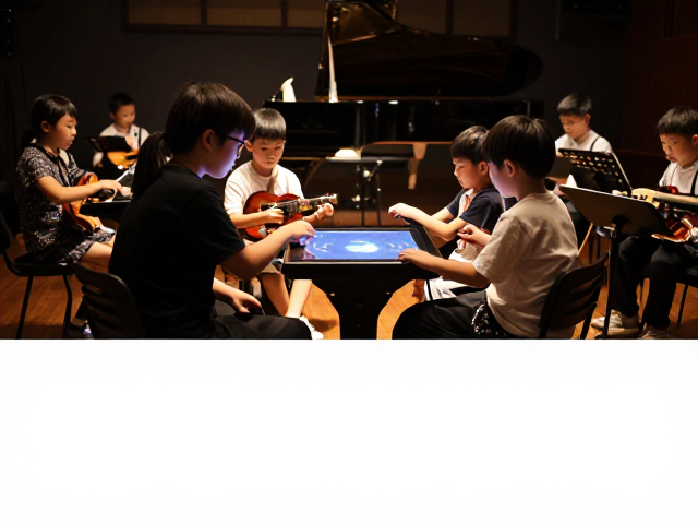 沉浸式演出,高灵敏触控,音乐教育课堂的创新交互体验