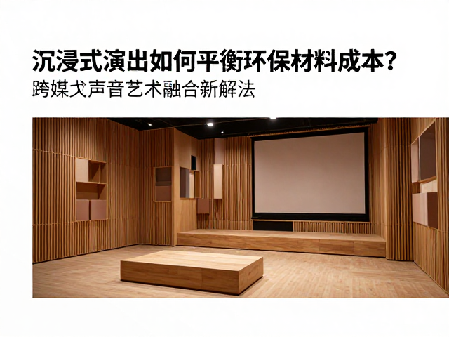 沉浸式演出如何平衡环保材料成本?跨媒介声音艺术融合新解法