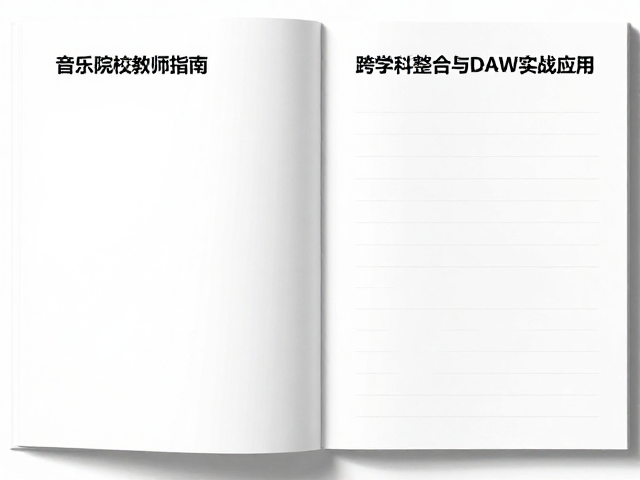 音乐院校教师指南,跨学科整合与DAW实战应用