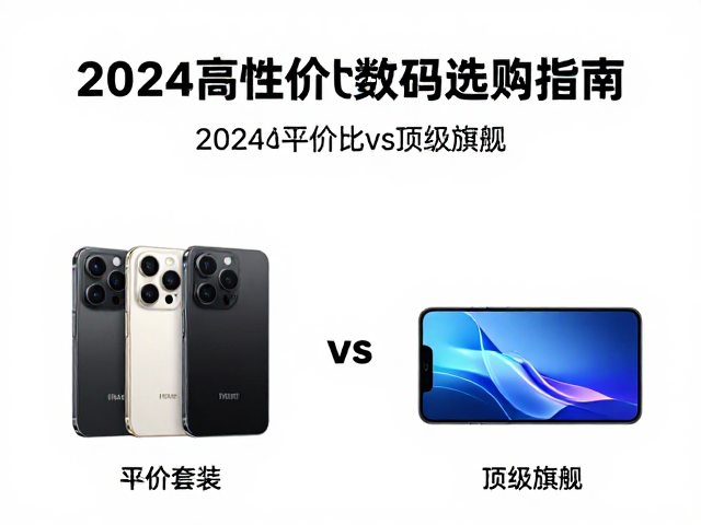 入门平价套装vs顶级旗舰,2024高性价比数码选购指南
