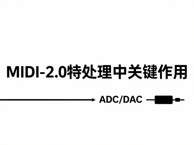 实时音频处理中MIDI 2.0与ADC/DAC转换的关键作用