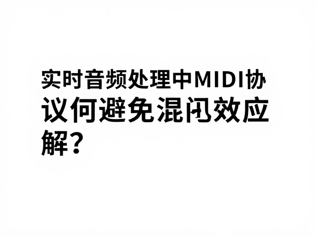 实时音频处理中MIDI协议如何避免混叠效应?专家详解