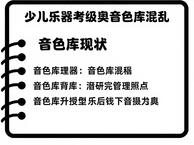 少儿乐器考级培训,用音色管理器解决音色库混乱,提升授课效率