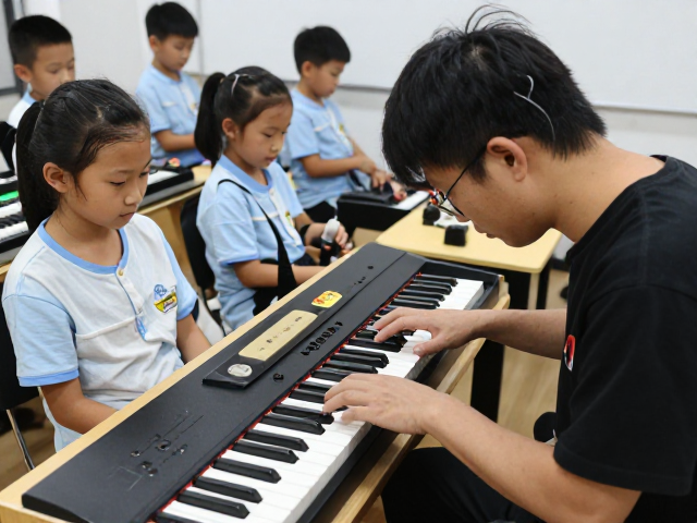 少儿乐器兴趣授课,融合人体工学演奏区与专业维修调试员指南