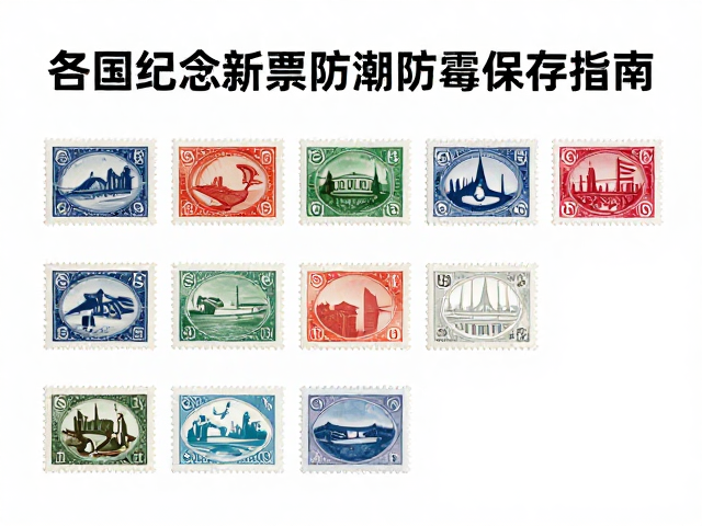 各国现代普通纪念邮票新票防潮防霉保存指南